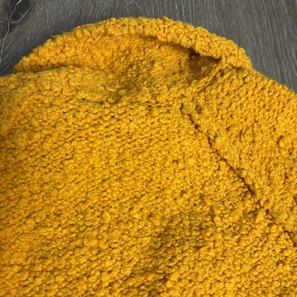MOTH‎ Anthropologie Juliette Women's S Marigold Chunky Knit Turtleneck Sweater